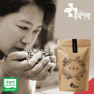 [홍복다원] 국내산 무농약 볶은 수제 우엉차 150g